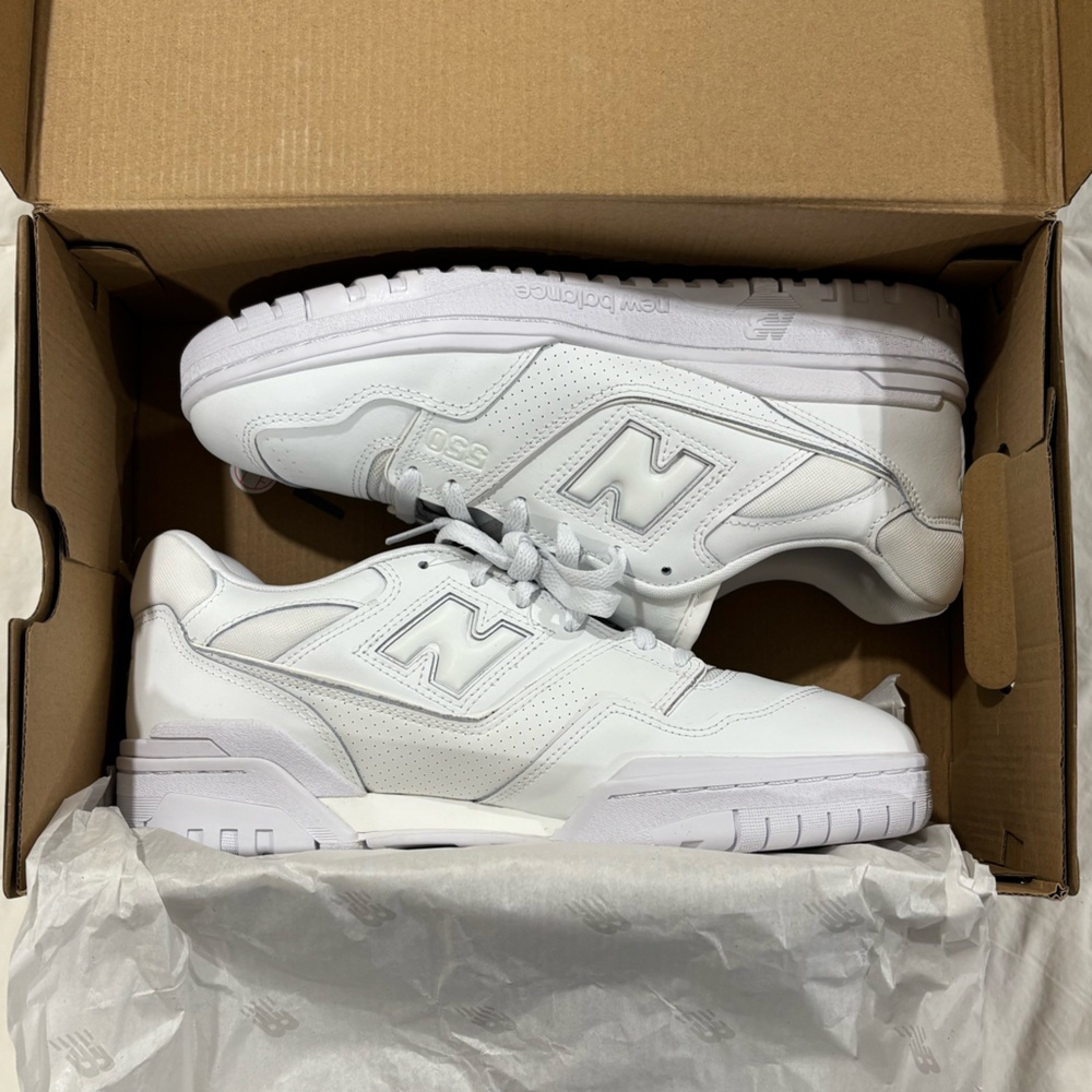 New Balance White Sneakers